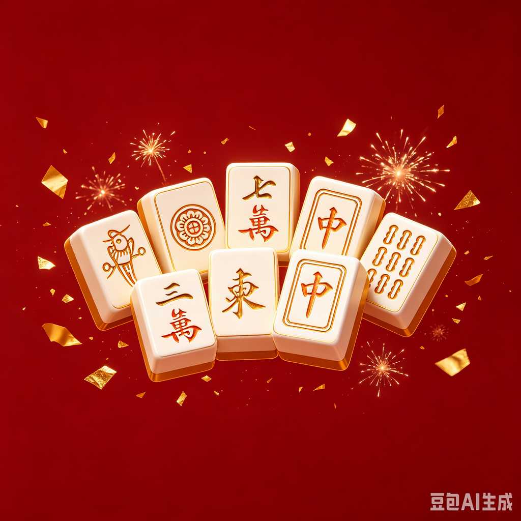 simulated ivory mahjong set