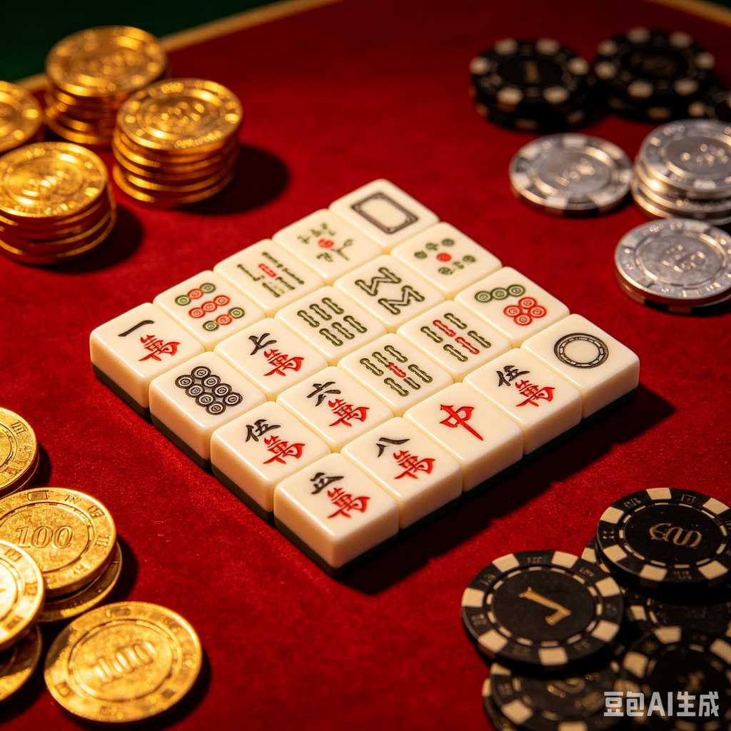 oem custom printed mahjong set
